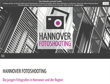 Tablet Screenshot of hannover-fotoshooting.de